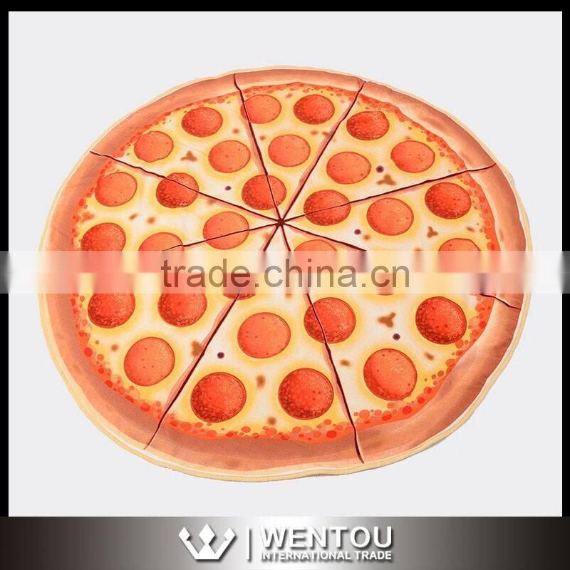 Personized Printed Round Beach Towel with Tassels