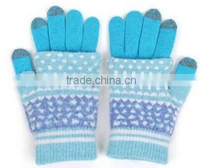Professional unisex winter glove,knit glove,screen touch gloves