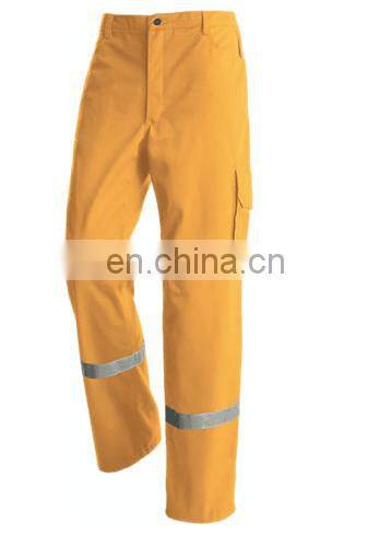 100% Flame Retardant Cotton Reflective coal mine workwear pants