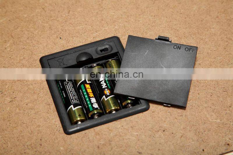 fiber optic christmas canvas painting for home decoration