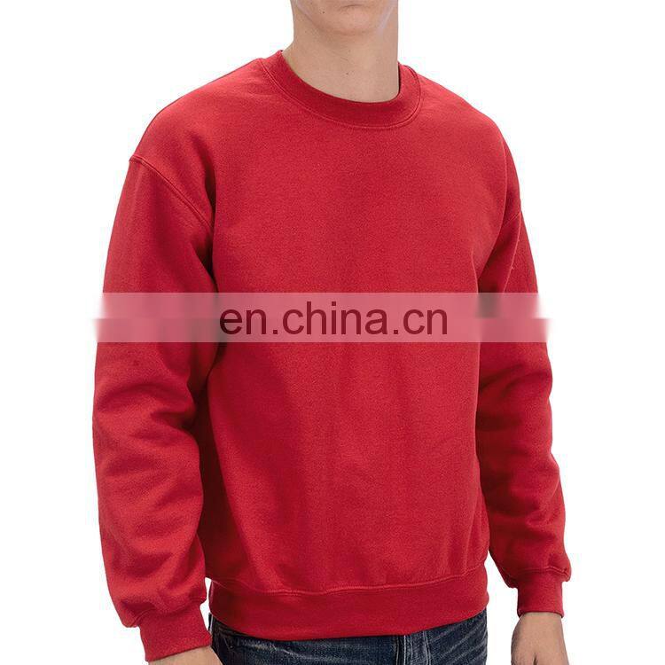 red ribbed cuffs cotton blend unisex quilted sweatshirts