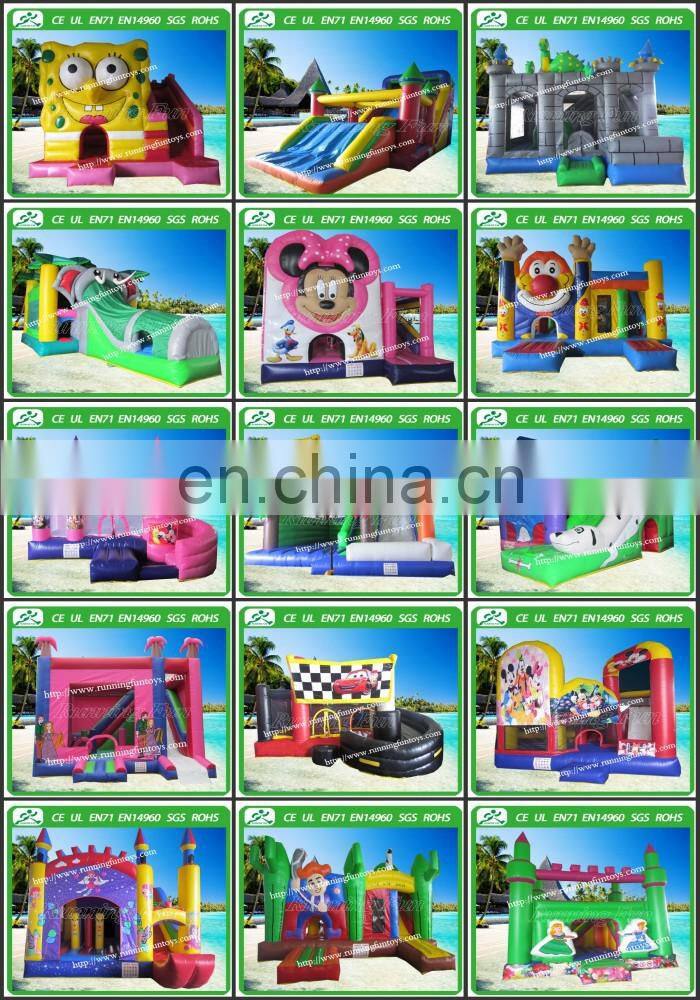 Combo inflatable bounce house slides for fast delivery