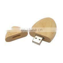 Personalised custom rectangle clamp wooden usb stick cover