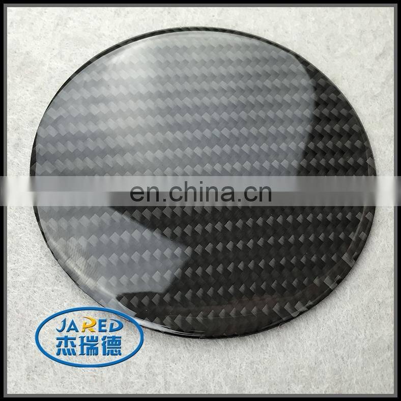 Best quality custom 3d real carbon fiber vinyl epoxy sticker
