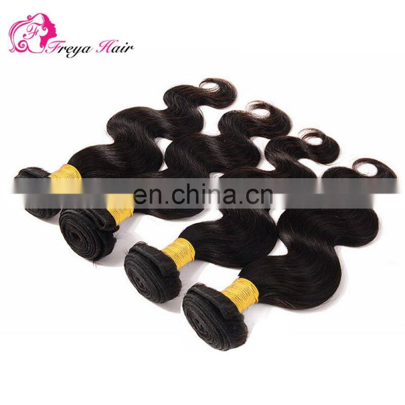 Christmas hot sale body wave virgin hair brazilian hair weaving