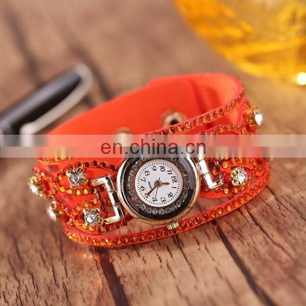 New arrival rhinestone wrist watch hand watch for girl