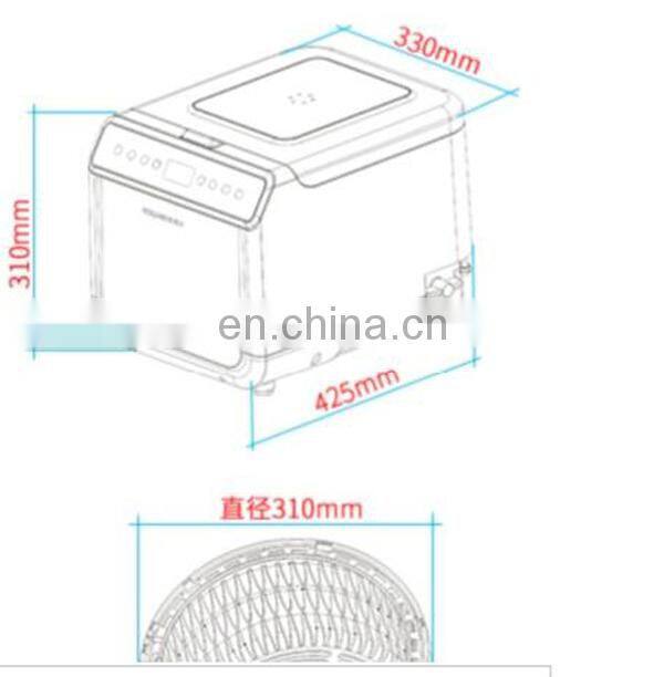 High speed tomato cleaning machine. vegetable washing machine