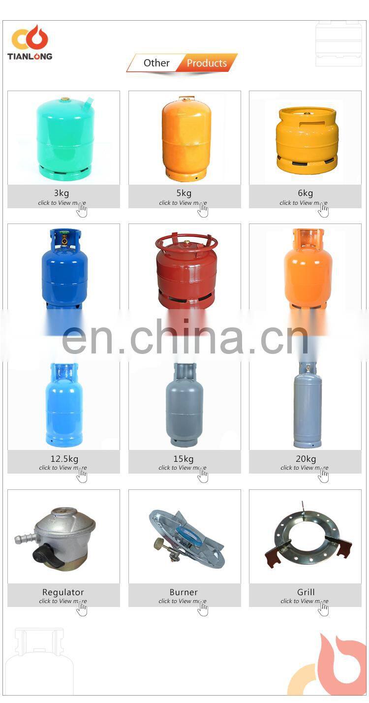 2kg 3kg 5kg saudi arabia lpg gas cylinders with good price for Sale