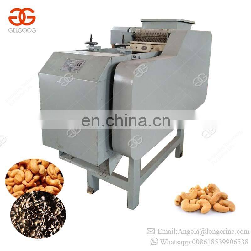 Hot Sale Full Automatic Cashew Nuts Shell Cracker Breaking Removing Processing Machine Cashew Shelling Price