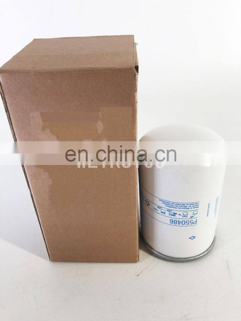 Engine spin on Fuel Filter element spin-on oil filter p550486