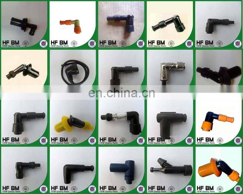 silicone rubber cavity Ignition coil plug cap for motorcycle