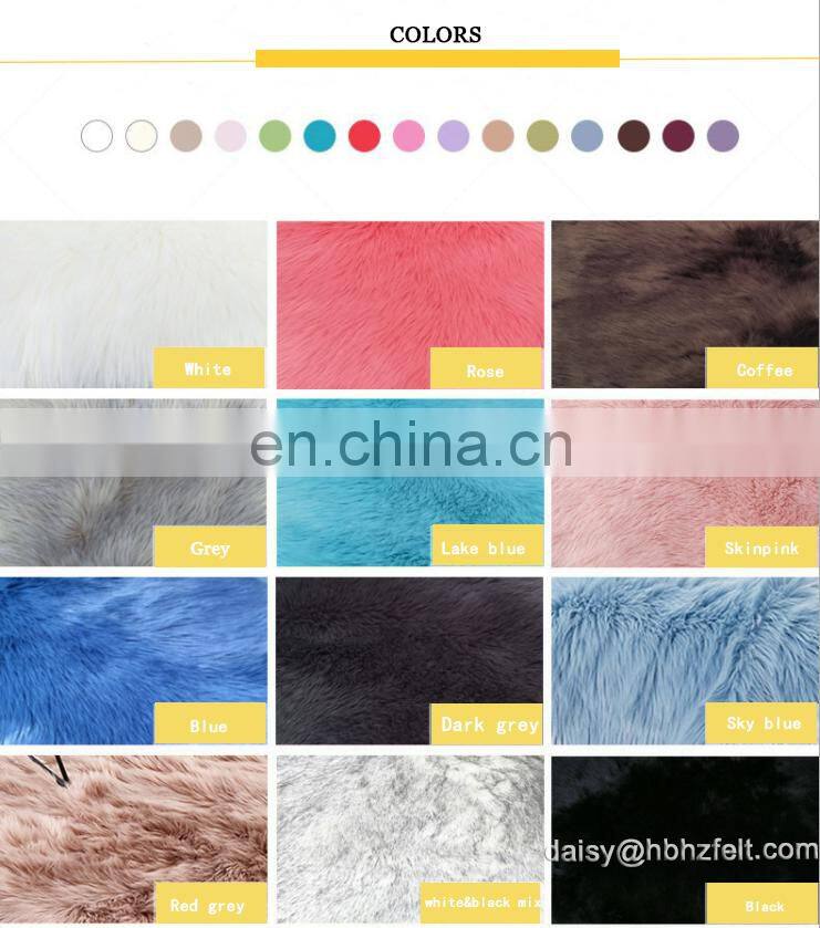 fake fur carpet collage carpet