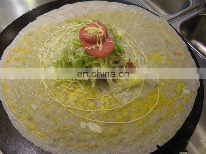Industrial Electric pancake maker manufacturer of crepe machine crepe maker with custom
