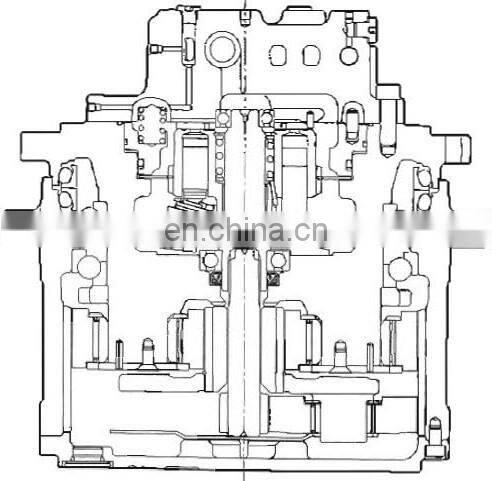 KYB MAG Travel Drive Hydraulic Motor