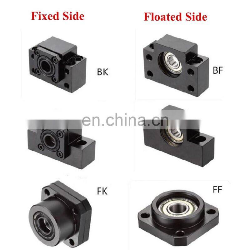 FK12 FK15 FK17 FK20 FK25 FK30 FK10 Ball screw fixed ends support unit with angular ball bearing