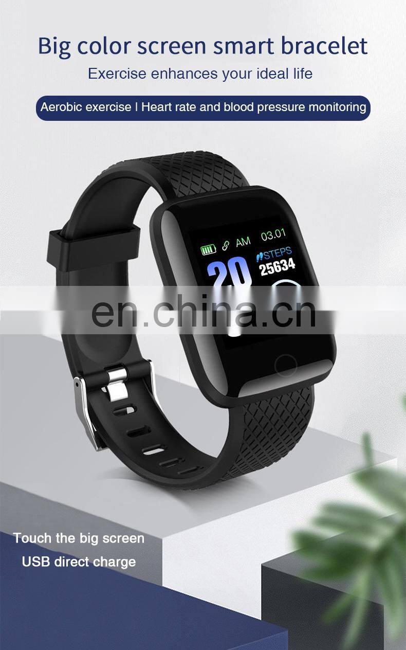 New Product 116Plus Smart Watch 2019 Hot Sale Mens Women Sports Fitness Wrist Waterproof Bracelet Bluetooth Android Watch Band