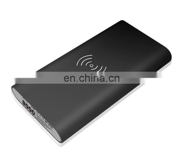 Wireless Powerbank 10000mah Fast Charging portable 20000 mAh Smart Wireless Solar Charger Powerbank