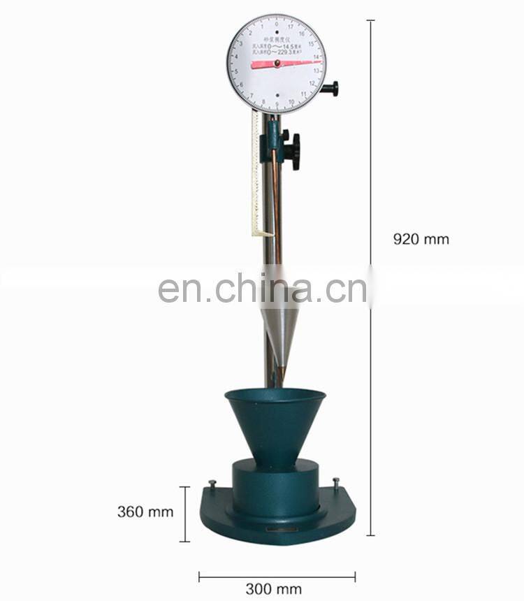 Digital Display Cement Mortar Cone Consistency Gauge