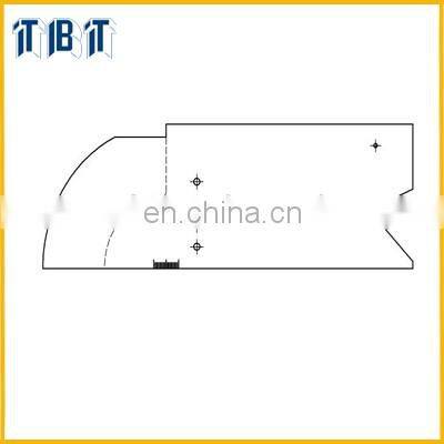 T-BOTA PAUT TESTING BLOCK, Block for Phased Array Ultrasonic Testing
