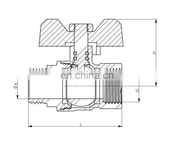 Brass Stainless Steel RB Ball Valve
