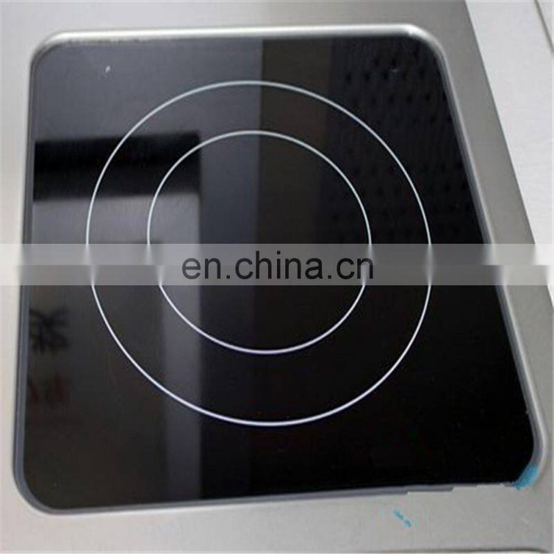 induction cooker ceramic glass Qingdao Rocky high quality best price 4mm 5mm 6mm induction cooker ceramic glass