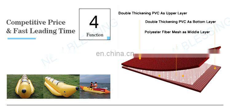 Best-selling inflatable flying fish tube towable flying banana boat