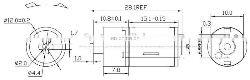 5v 6v plastic planetary gear N20 dc motor luggage coded lock hall encoder