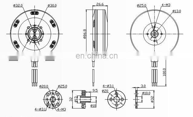 D8108 High power 6 axis 8 axis unmanned machine protection machine brushless motor spraying pesticide unmanned aircraft model