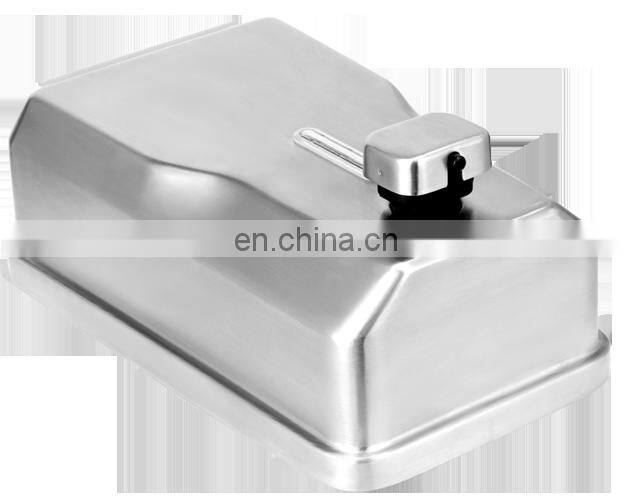 New original design wall mounted 304 stainless steel liquid soap dispenser