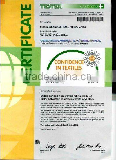 Synthetic Leather Based Fabric for PU/PVC