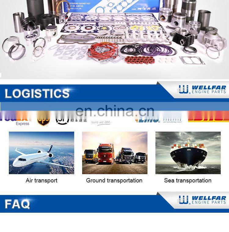 Wellfar Engine piston and clamp 102mm  ISF 3.8 for diesel Engine Parts