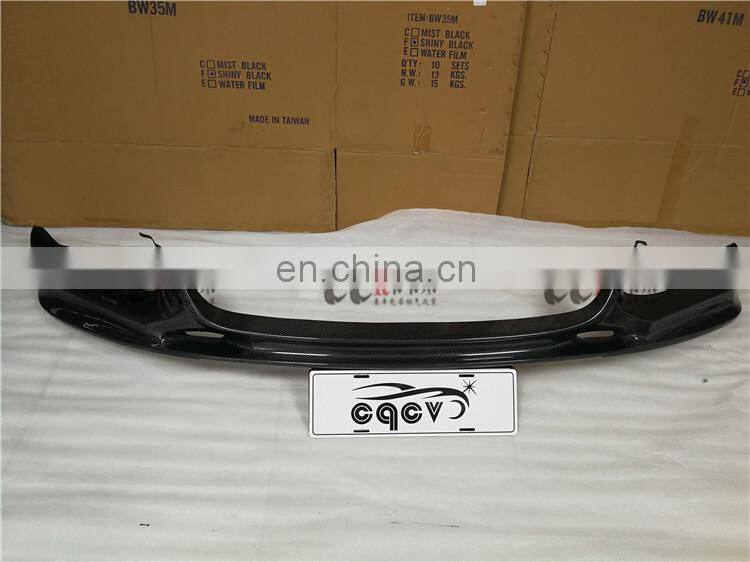 Beautiful carbon fiber material body kit for new BMW 7 series G11 G12 in 3D style front lip wing spoiler trunk spoiler