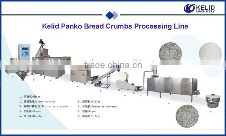 Automatic High Yield tneedle bread crumbs machinery