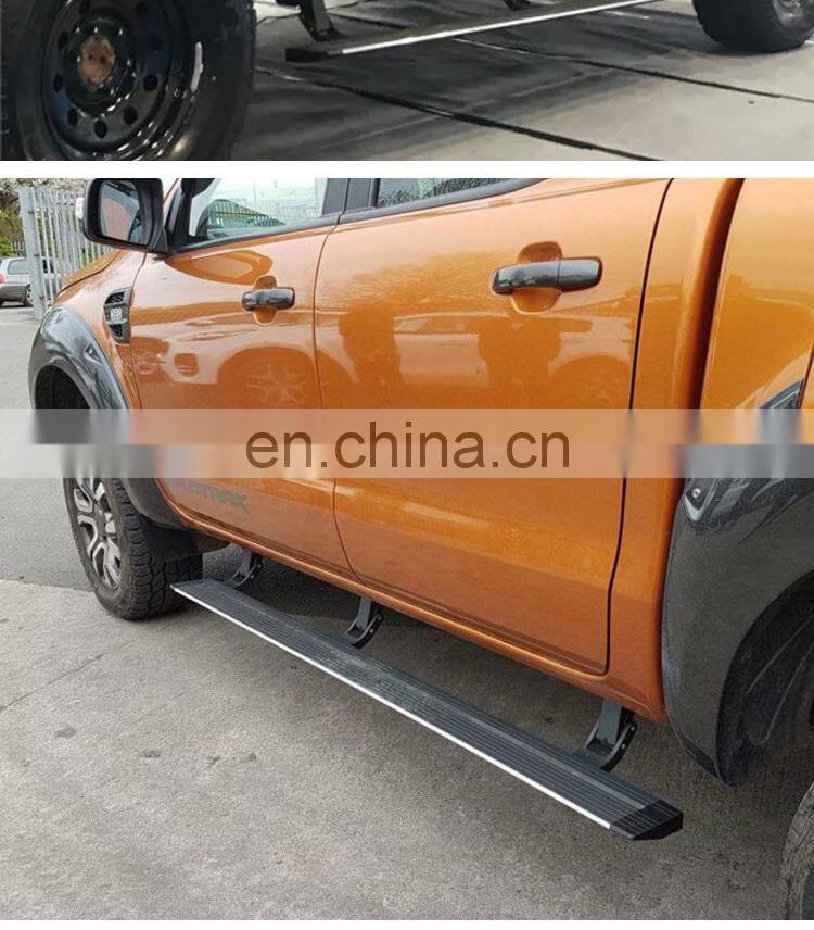 Aluminium Automatic Scaling Electric Pedal Side Step Running Board For Ranger 2015+