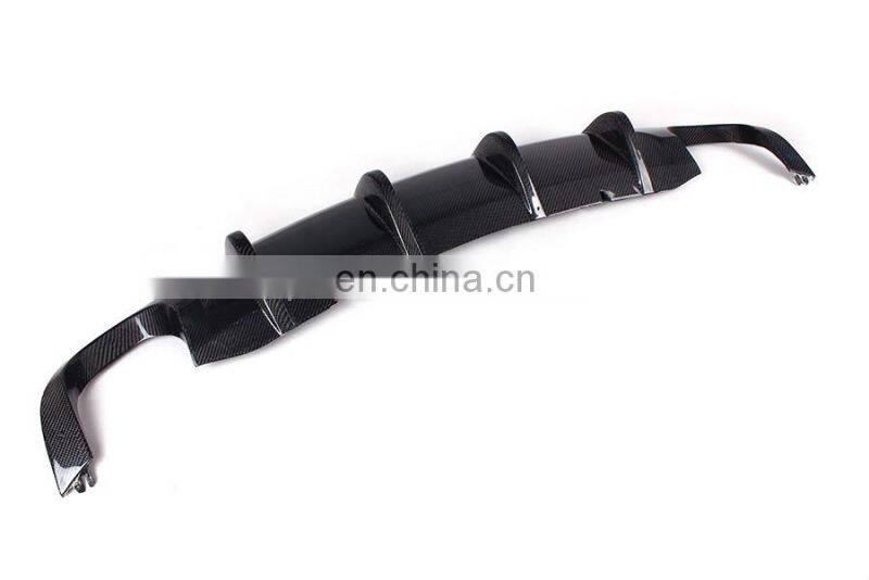 Carbon Fiber Rear Bumper Diffuse for VW Scirocco R