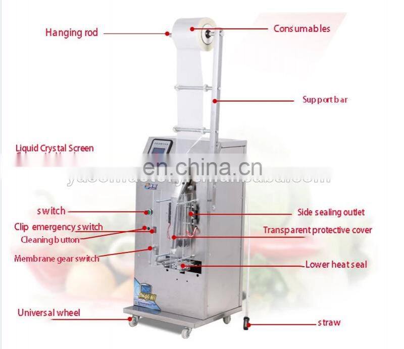 Industrial Good Quality Small Semi Automatic Liquid Filling Packing Machine