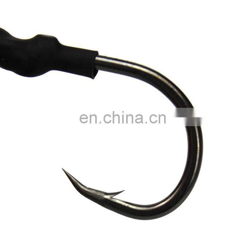 Amazon Super Strong PE Braided Line Saltwater Fishhook Assist Jigging Hook fishing hook with line