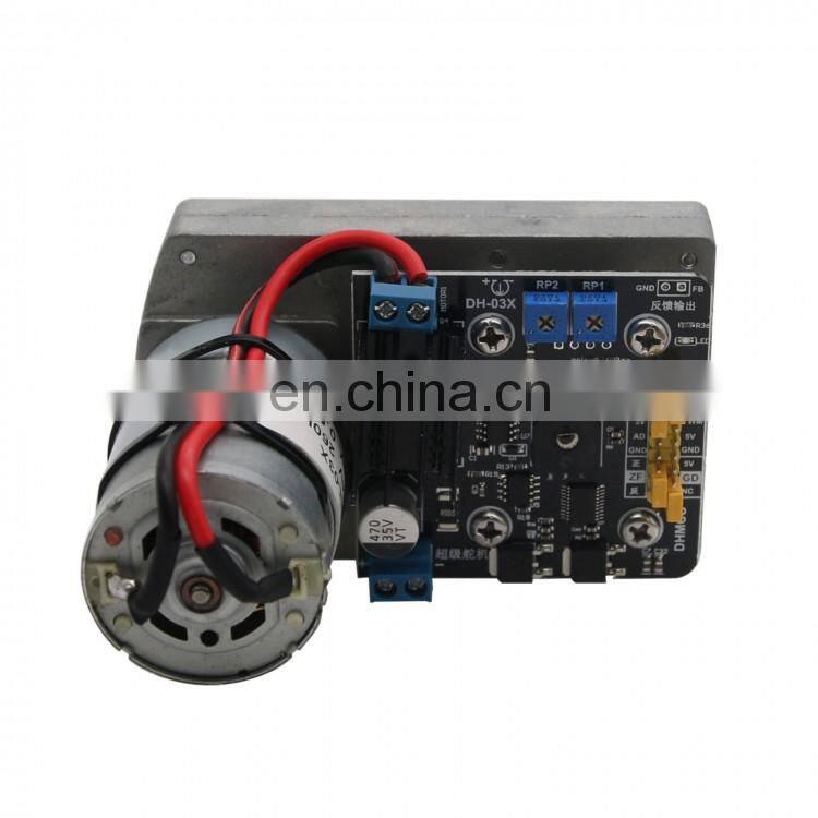 DH-03X 260KG/CM Steering Gear with D Shaft Potentiometer Feedback DC12-24V For RC Robot Arm