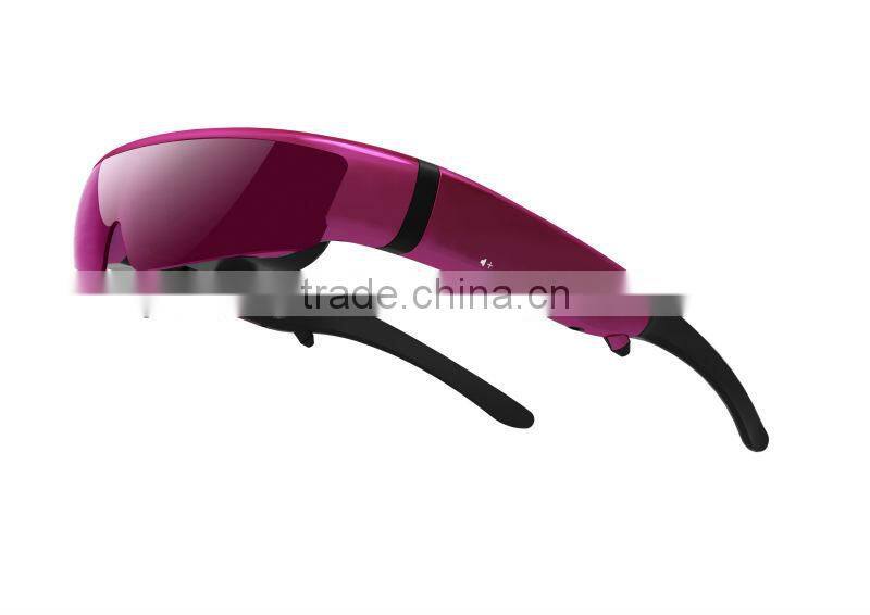 2013 New top quality 98" 3d augmented reality glasses WVGA 16:9 goggles, IVS-1