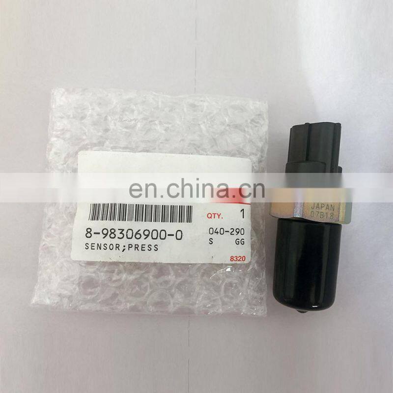 Genuine pressure sensor 499000-6141,8-89306900-0 same as 499000-4441 for ISUZ-U Fuel Rail Pressure Sensor 499000-6160