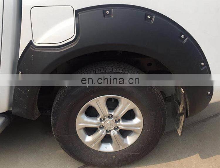 New design Factory Price accessories Off Road Fender Flares for navara np300
