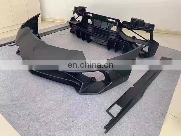 Runde For Lamborghini Aventador LP700 LP720 Upgrade LP750 SVJ Style Body Kit Front Bumper Rear Bumper Hood Side Skirt Spoiler
