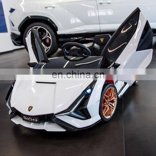 Children's remote control four-wheel electric car four-wheel drive toy sports car lithium battery