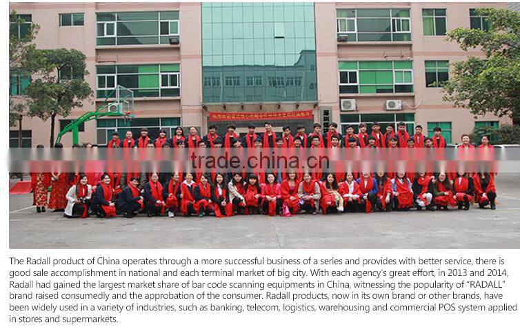 RD-6860W High Speed 32 Bite Water Proof Wireless Barcode Scanner With Chargeable Base