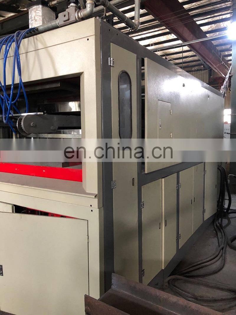 UD750 Automatic plastic biodegradable pla corn starch food meal container box Thermoforming making Machine