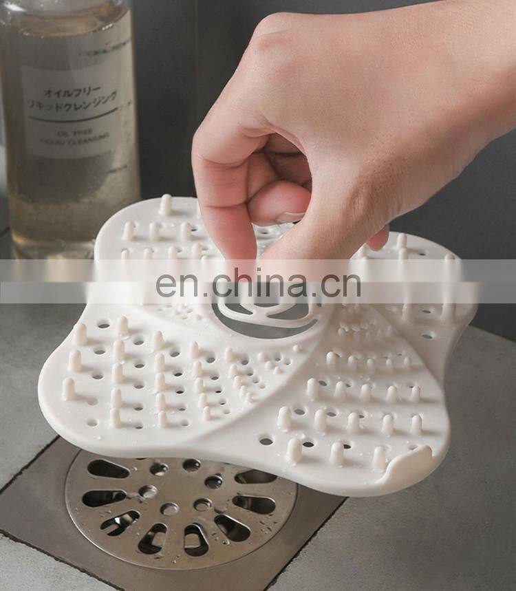 Anti-blocking Hair Catcher Hair Stopper Floor Drain Covers Sink Strainer Filter Bathroom Kitchen Accessories