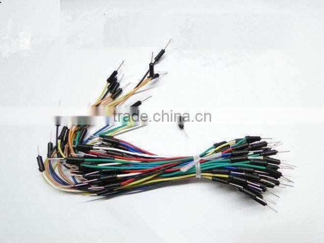solderless breadboard JUMP WIRES qty 65/75 strips