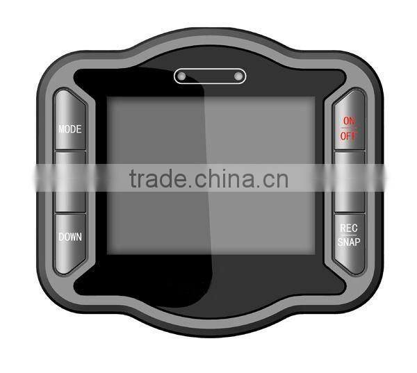 motion sensor 720p car camera recorder 950mAh capacity baterry with 120 degree wide angle