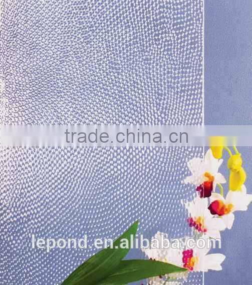 Clear Beehive Patterned glass/ Toughened glass /Insulated glass