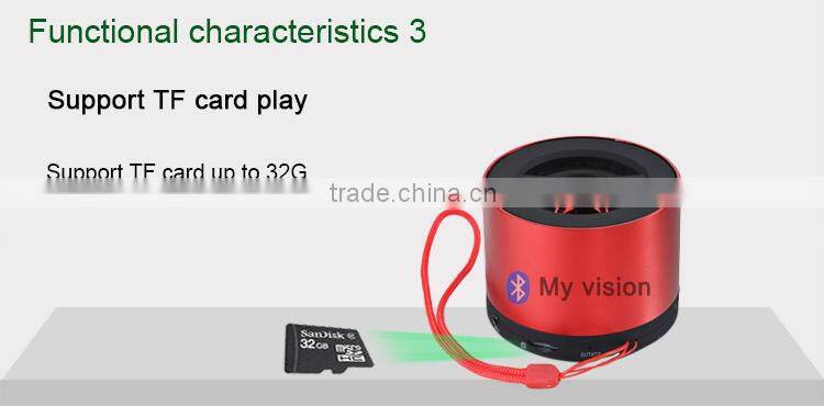 N9S High quality professional hand free FM radio bluetooth speaker mp3 with clock